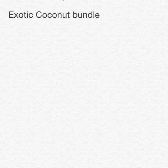 ON HOLD Exotic coconut perfume