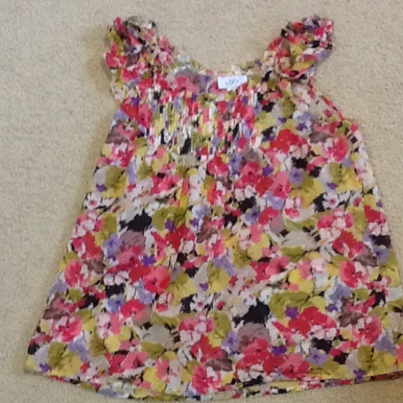 LOFT Tops - LOFT Floral Smock Top