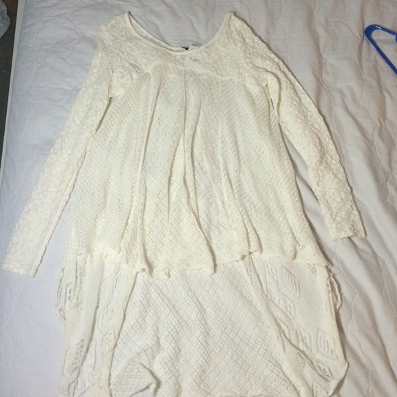 New Free People sheer lace dress
