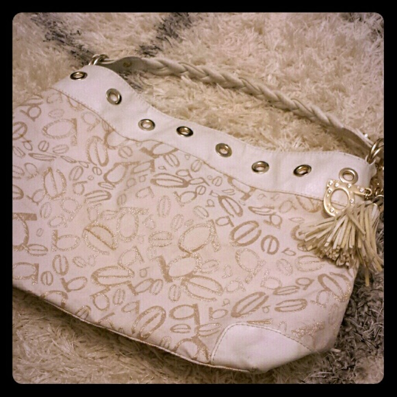 FLASH SALE!!!! Bebe white gold purse