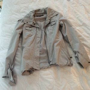 Grey lightweight jacket