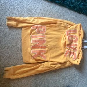 Victoria's Secret "pink" collection hoodie.