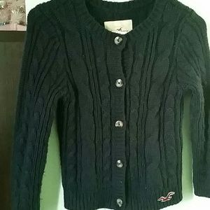 Hollister Navy Blue Sweater