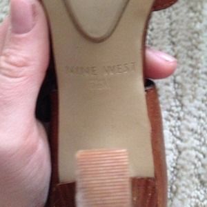 Nine West Shoes - Nine West leather summer heeled sandal Nine West Shoes - Nine West leather summer heeled sandal