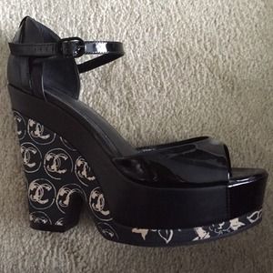 Chanel Platform Sandal