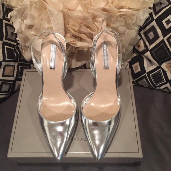BCBGMAXAZRIA Silver Pumps - Picture 3 of 4