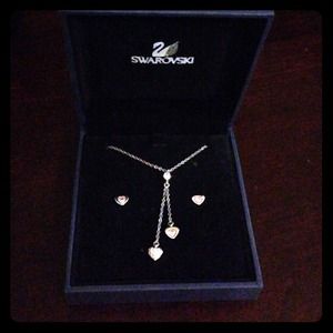 Swarovski Necklace & Earring Set