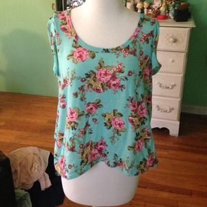 Floral printed top