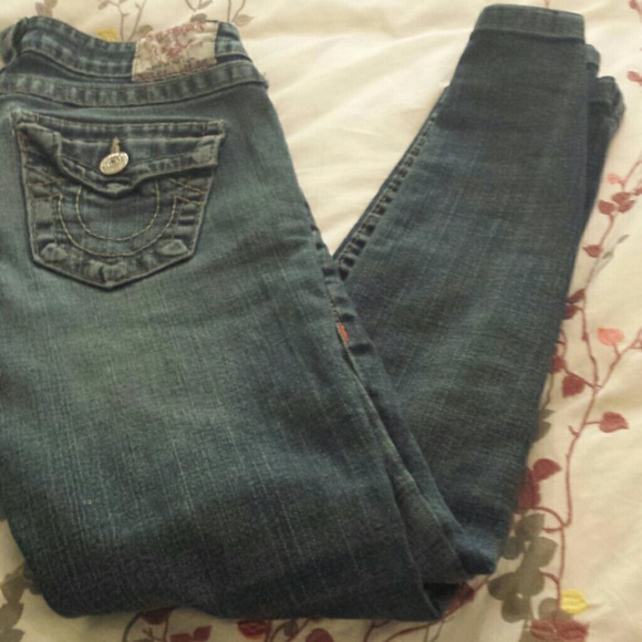 True Religion blue jeans