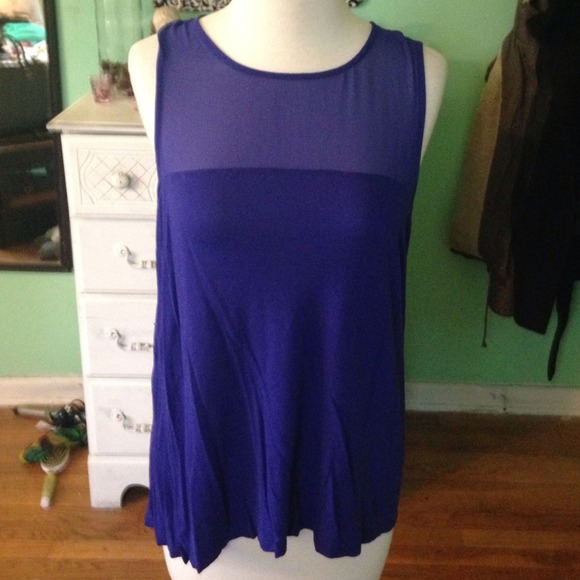 Indigo top