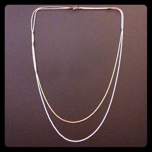 Layering necklaces