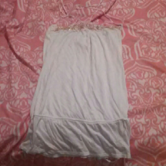 Moving, make offer! Abercrombie beaded shirt.