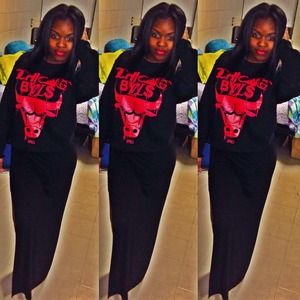 Chicago Bulls Pullover Crewneck