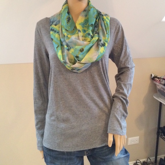 Cute Blue Green and Yellow Scarf!