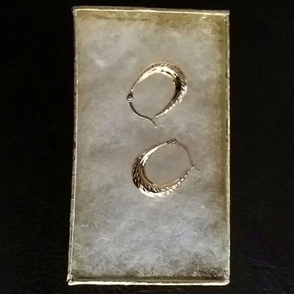 14k hoop earrings