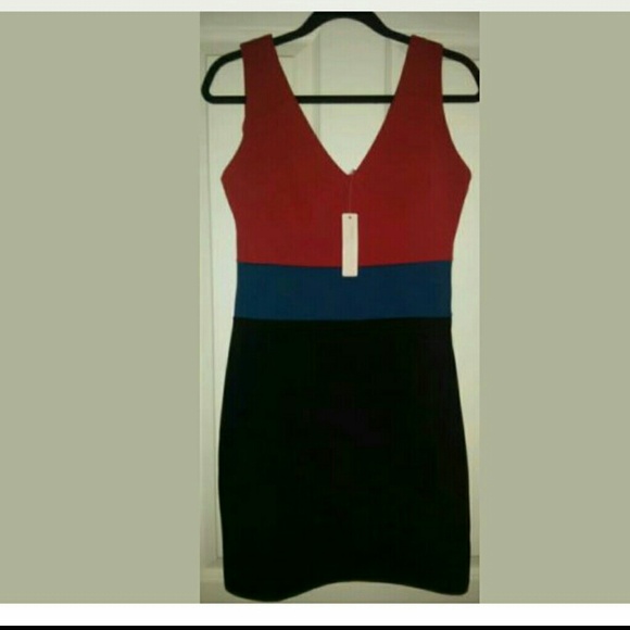 NWT Romeo & Juliet Couture Colorblock Dress Medium