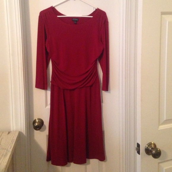 Red dress