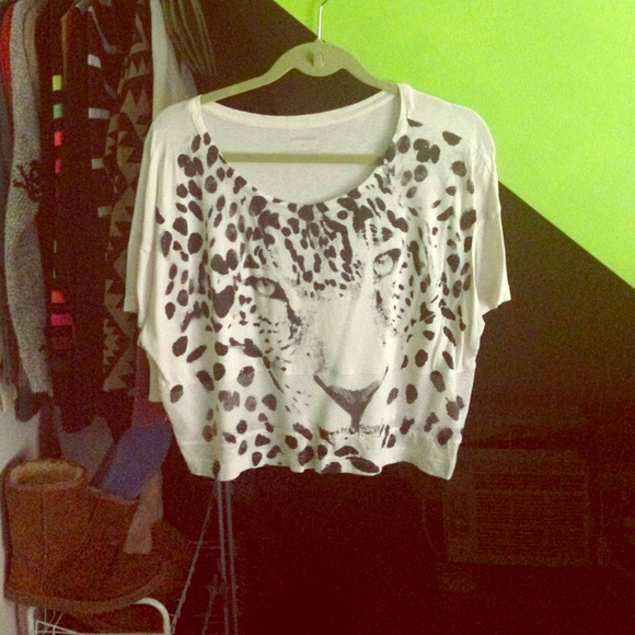 tiger face print shirt