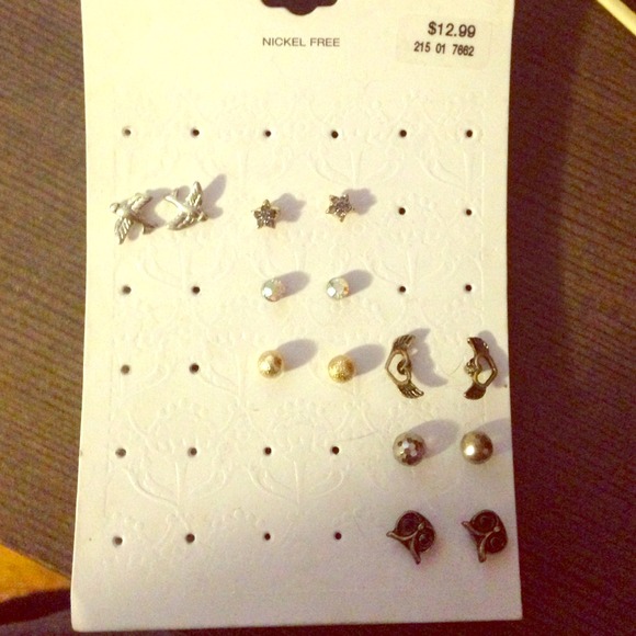 Earrings 7 pairs