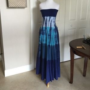 Tie dye convertible Dress