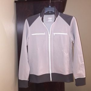 Men's Express Gray Zipup Track Jacket-NWOT
