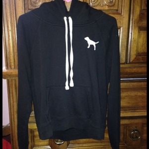 Black, Victoria's Secret (Pink) sweatshirt/ hoodie
