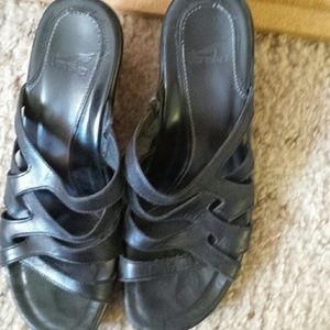 Black Dansko sandals