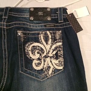 MissMe Cropped Jeans