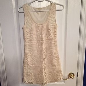 Urban Outfitters Crochet Shift Dress