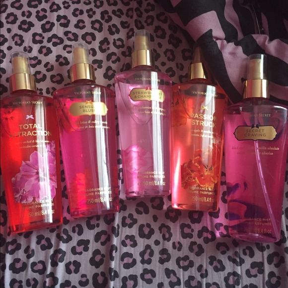 Vs fantasies fragrance mists and body butter