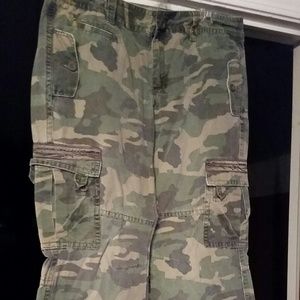 Camo cargo pants