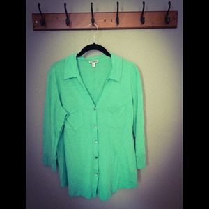 Express mint green soft top