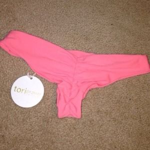 Cheeky tori praver bikini bottom.