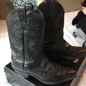 Real Justin cowboy boots