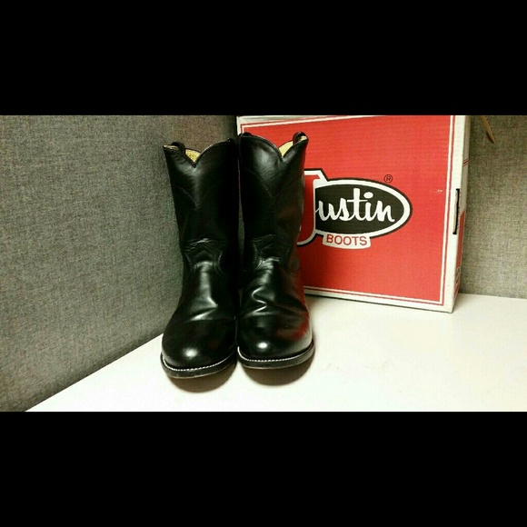 Men's leather boots - Picture 1 of 2