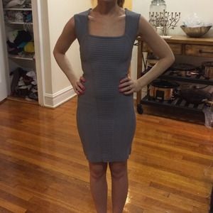 Gray BCBG bandage dress