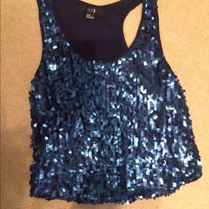 Sequence crop top