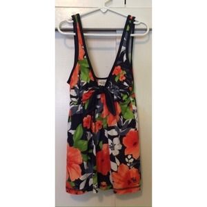 floral tank top from Abercrombie and Fitch