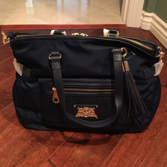 Juicy Couture navy blue bag