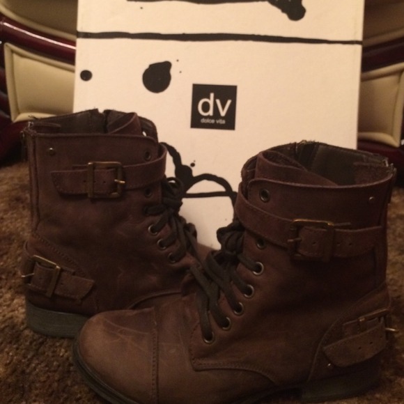 Brown Leather Boots