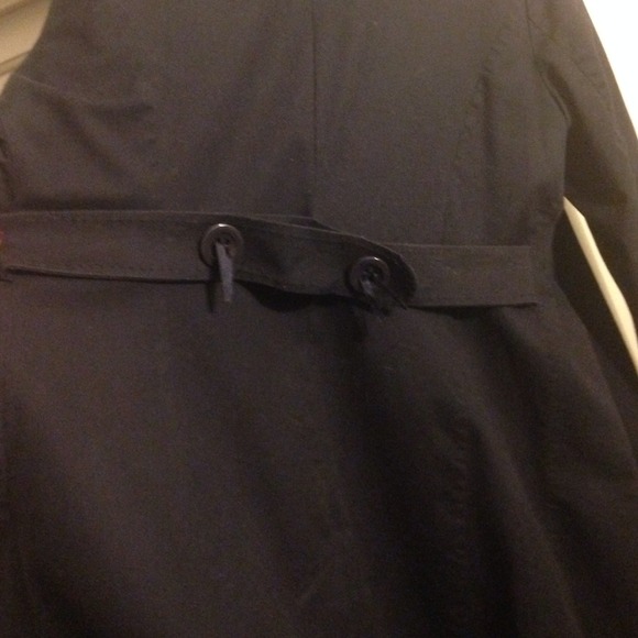**not for sale**Navy blue knee length jacket - Picture 4 of 4