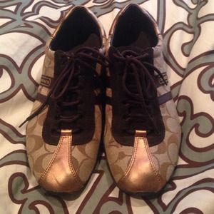 **AUTHENTIC** COACH tennis shoes