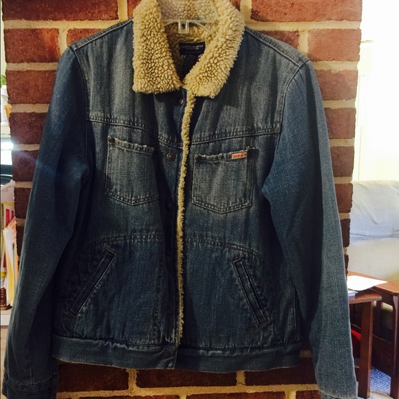 American Eagle size Large denim coat!