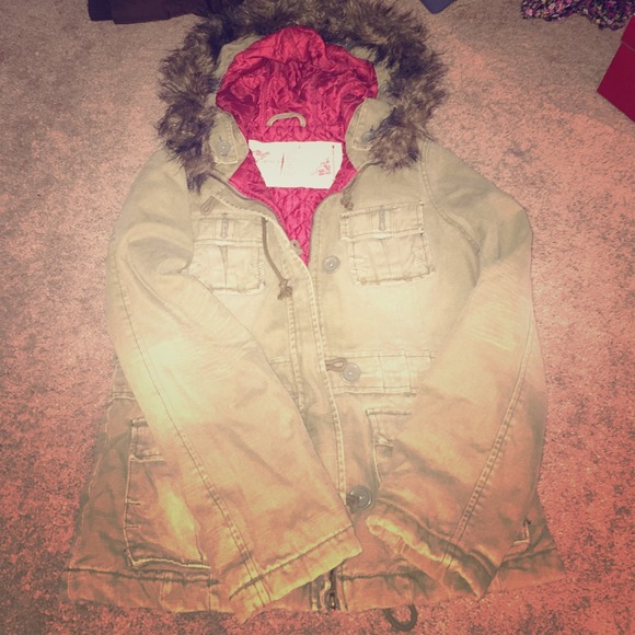 Abercrombie & Fitch Military style jacket