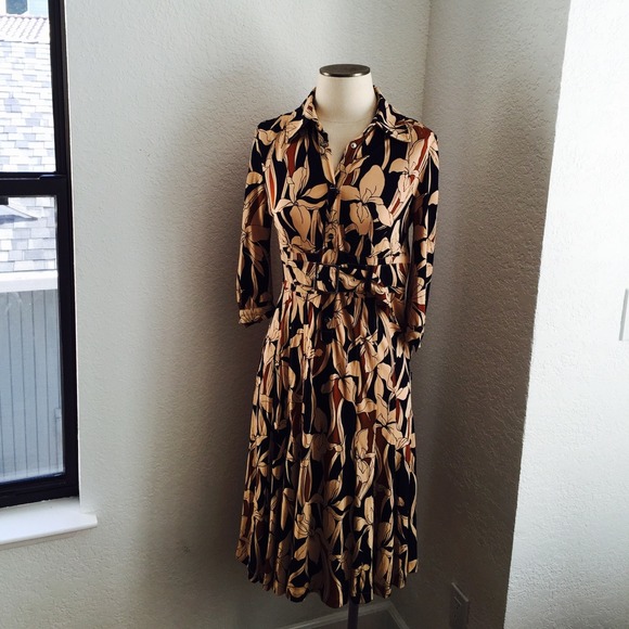 🔱️SOLD 🔱Karen Millen Floral Belted Dress - Picture 2 of 4