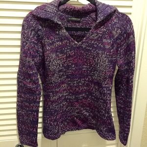 Unique heavyweight knit baby alpaca sweater