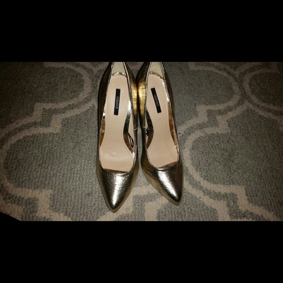 Forever 21 gold heels?