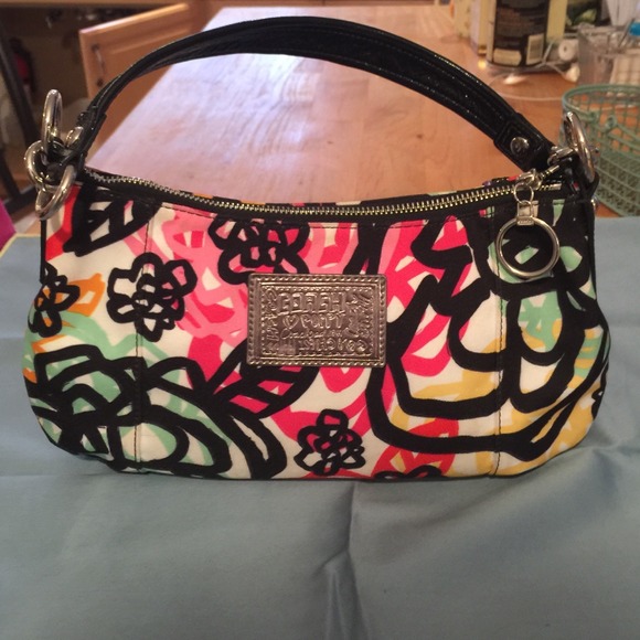 Coach-poppy small handbag