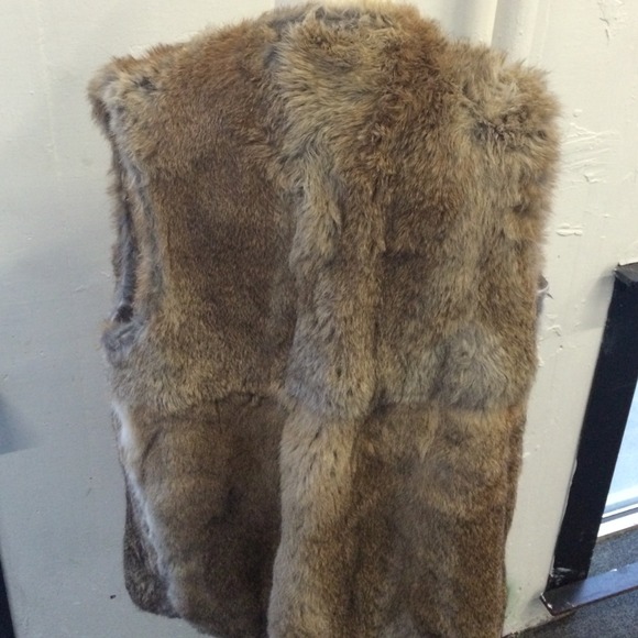 Adrienne Landau rabbit fur vest! - Picture 4 of 4