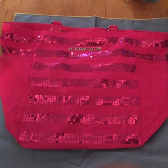 Victoria secret- tote with sequins